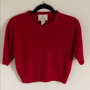 Vintage express cropped sweater